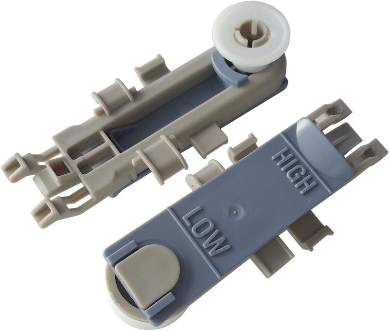 Popbee 2 PCS WP8561996 Dishwasher Upper Rack Wheel Adjuster, Replacement W10889280 B0050O2HIO B00JLMM1V4 for Whirlpool, Maytag, KitchenAid, Magic Chef Dishwashers Top Rack Parts 8561996 - Image 1